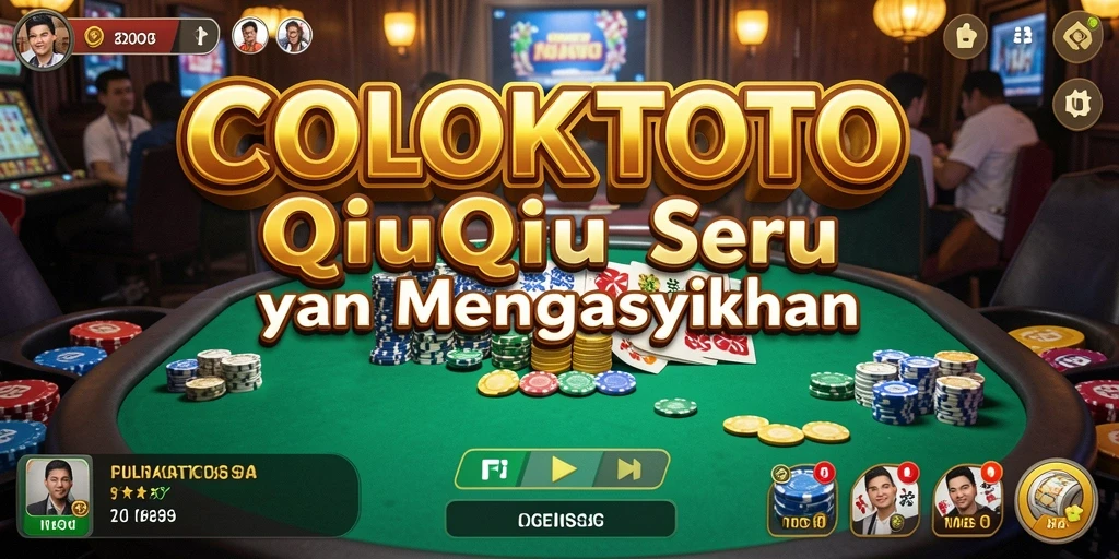 Tampilan gameplay menarik dari COLOKTOTO dengan sistem QiuQiu.