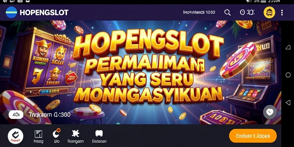 Screenshot HOPENGSLOT menampilkan gameplay seru dan grafis yang menarik.