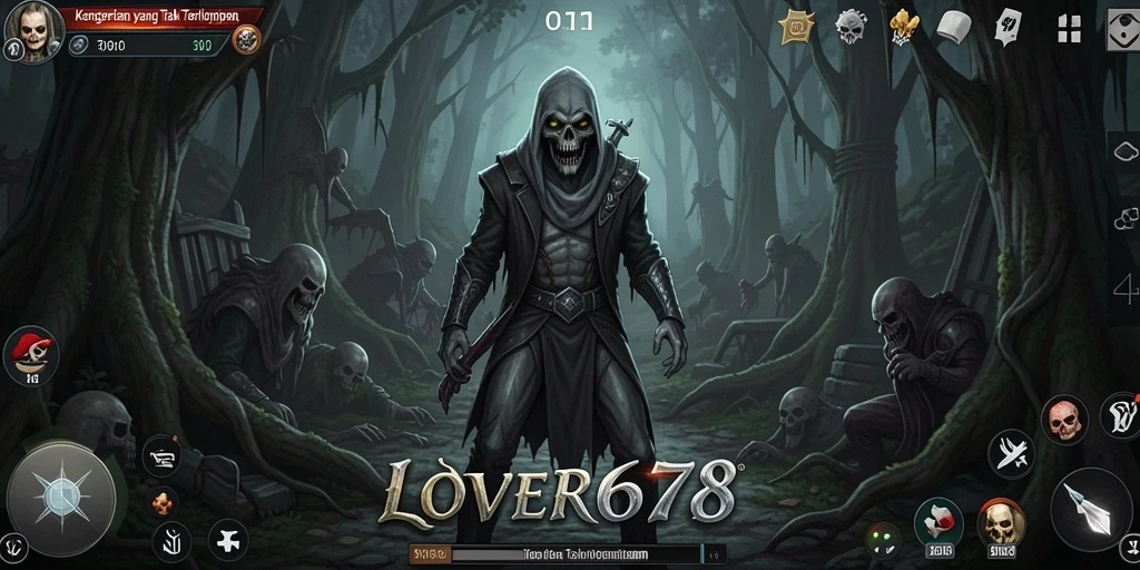 Gameplay menyeramkan di dalam rumah berhantu LOVE678.