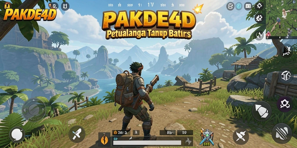 Gameplay Open World yang menakjubkan dan interaktif di PAKDE4D.