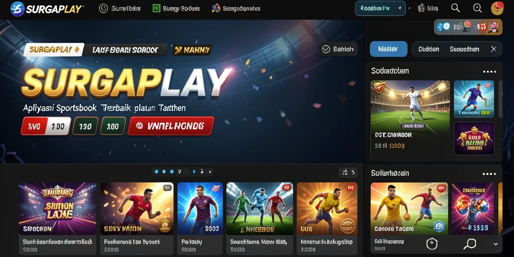 Tampilan gameplay SURGAPLAY dengan fitur taruhan yang menarik.